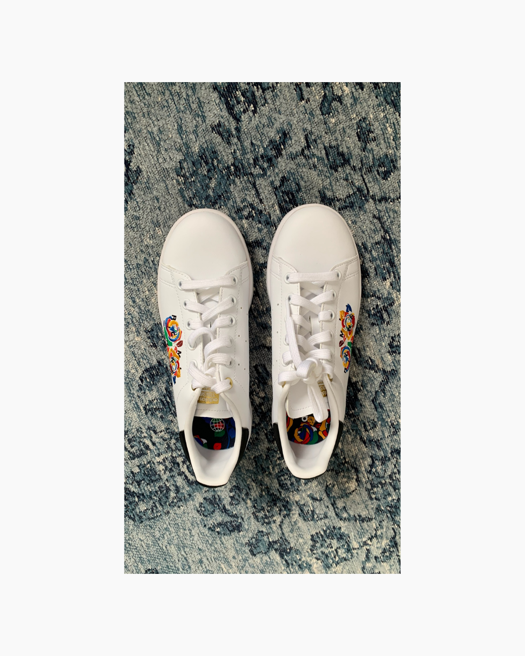 Zapatillas blancas de cuero - Adidas