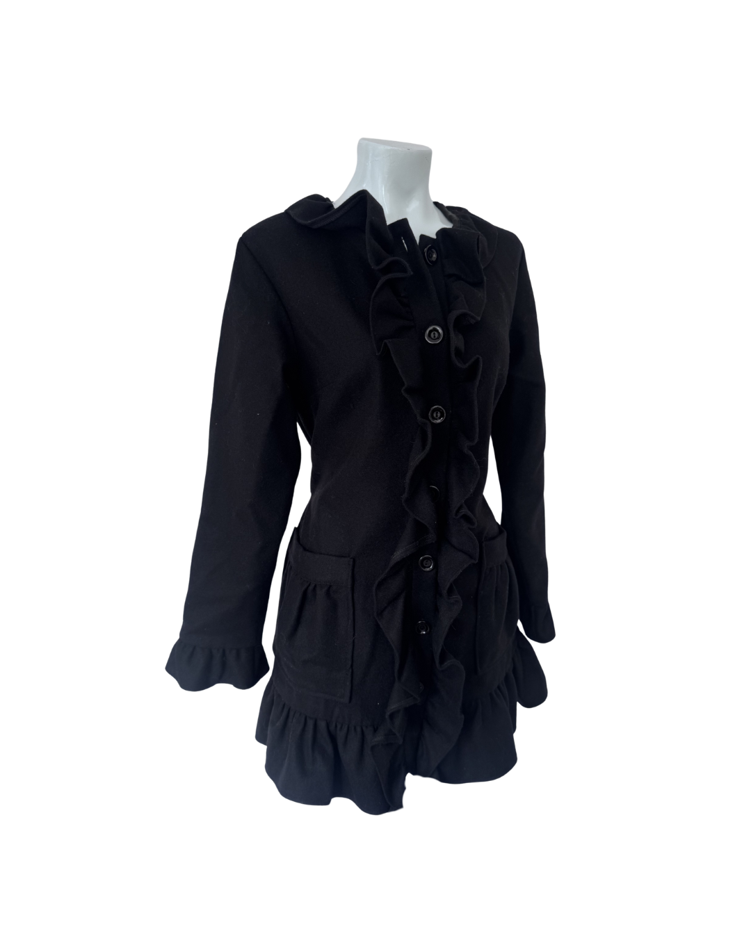 Saco de paño negro