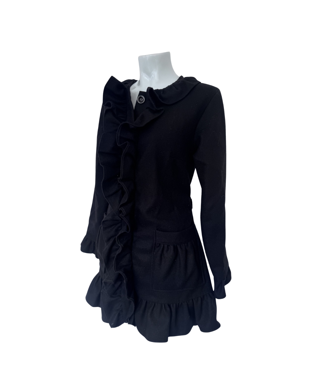 Saco de paño negro