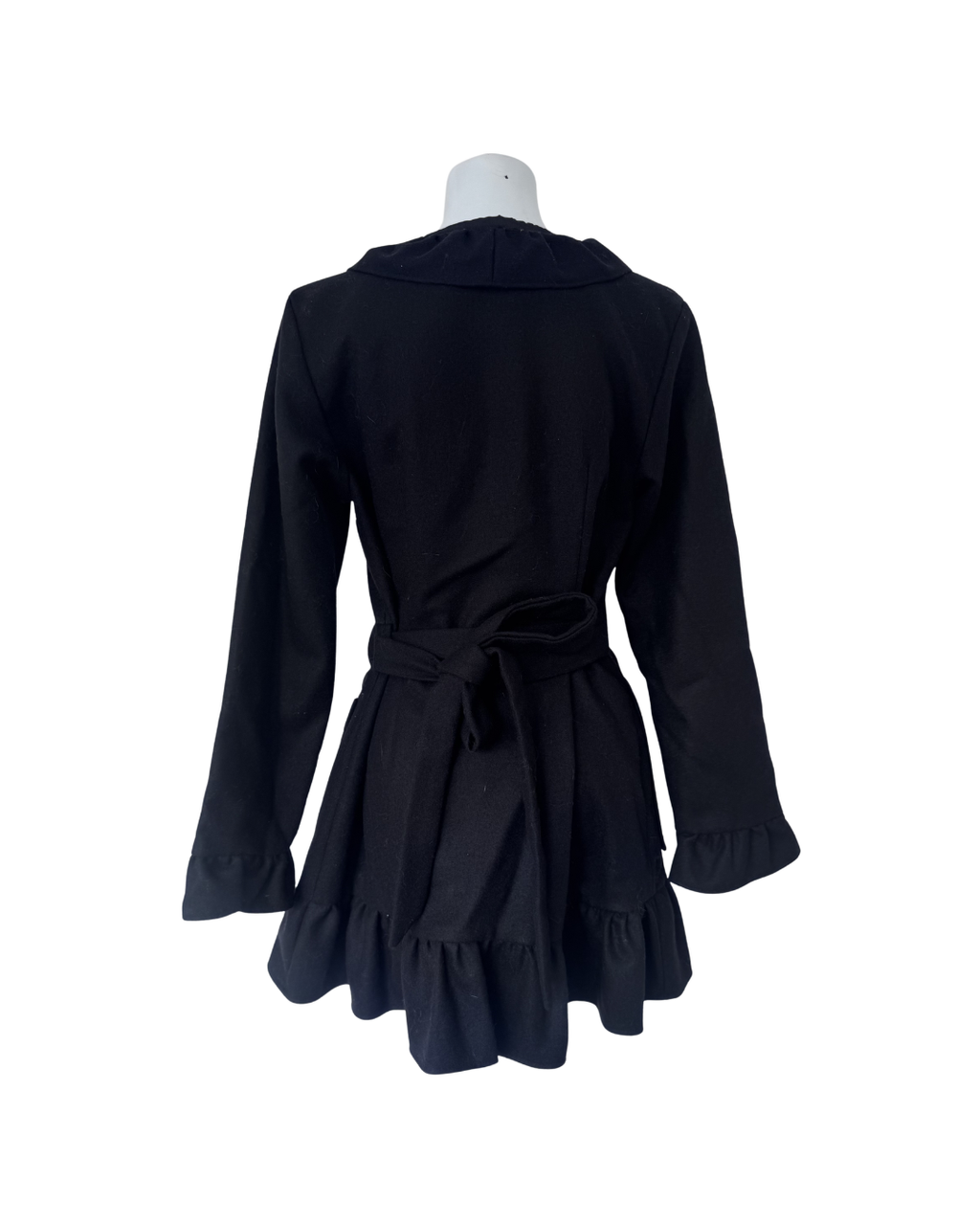 Saco de paño negro