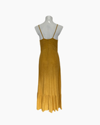 Maxivestido amarillo con tirantes - Ale Morey