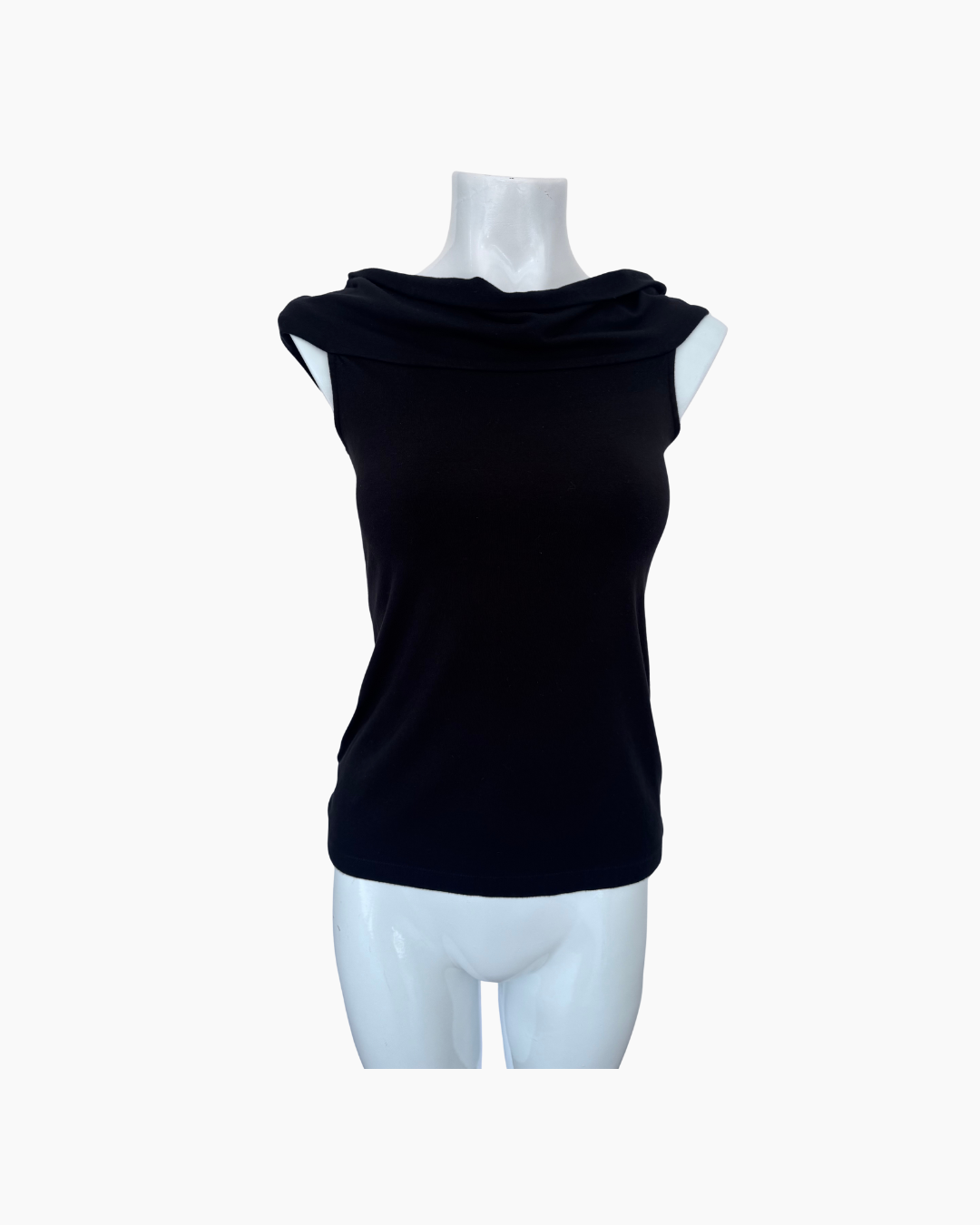 Top negro sin mangas - Banana Republic