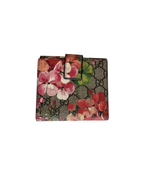 Billetera de cuero GG Blooms - Gucci