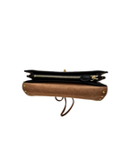 Billetera de cuero camel - Rebecca Minkoff