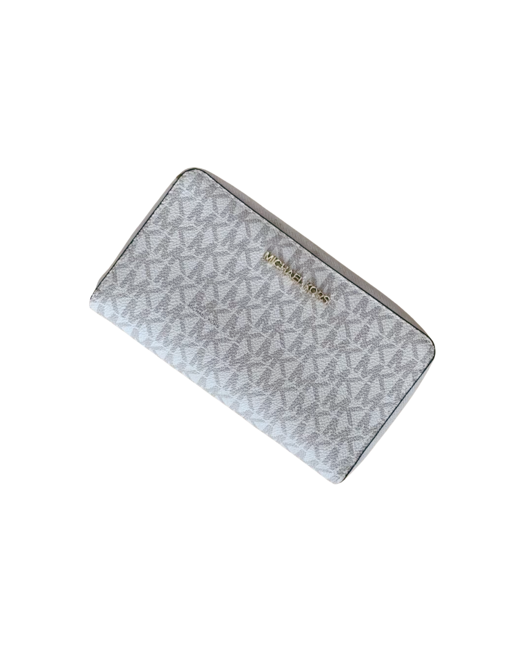 Billetera monogram color beige - Michael Kors