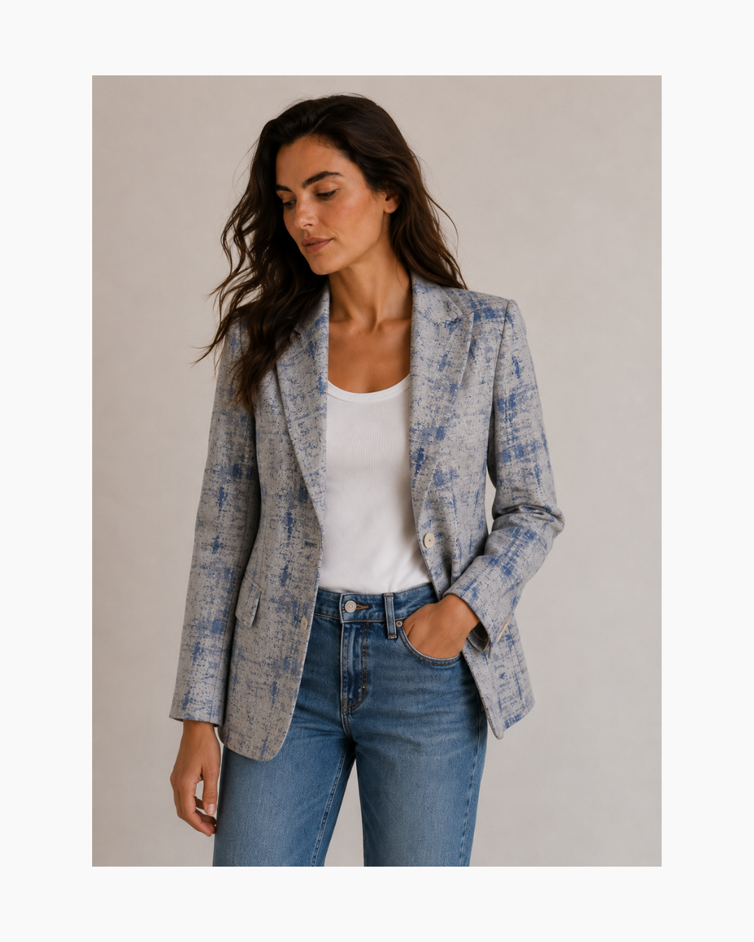Blazer celeste - Desigual