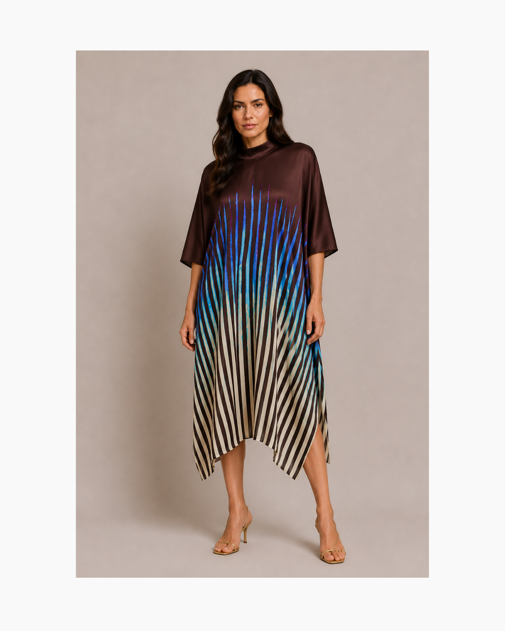 Vestido de seda estilo túnica - Essentiel Antwerp