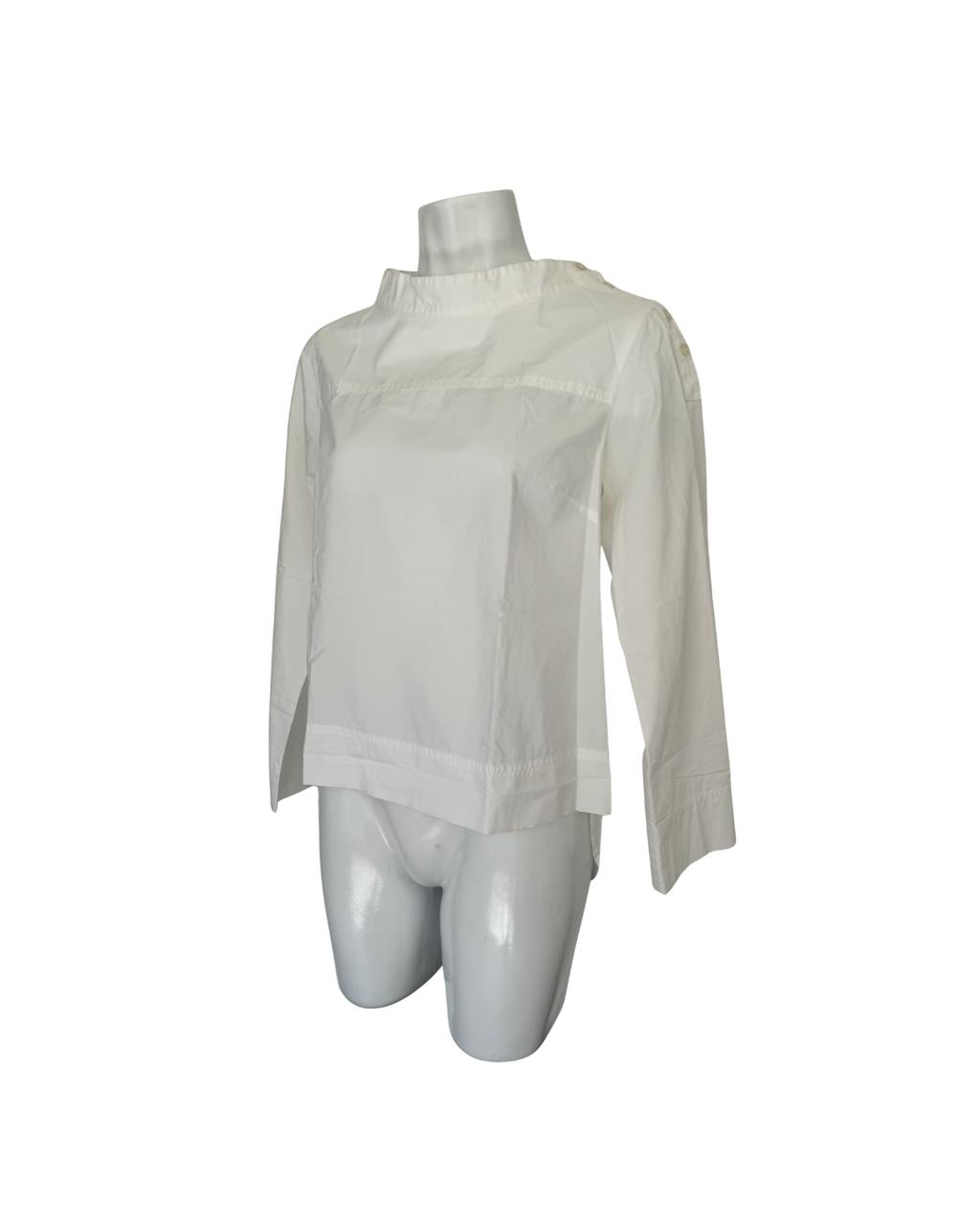 Blusa manga larga blanca - Jcrew