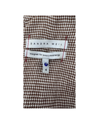Blusa a cuadros marron - Sandra Weill