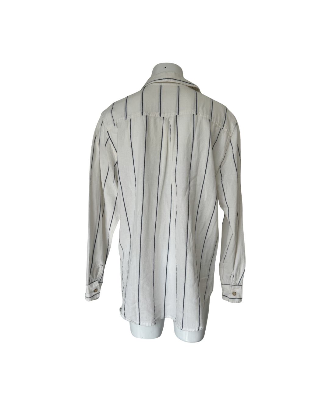 Blusa algodon manga larga a rayas - Bassika