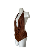 Body sin mangas color cobre - Zara