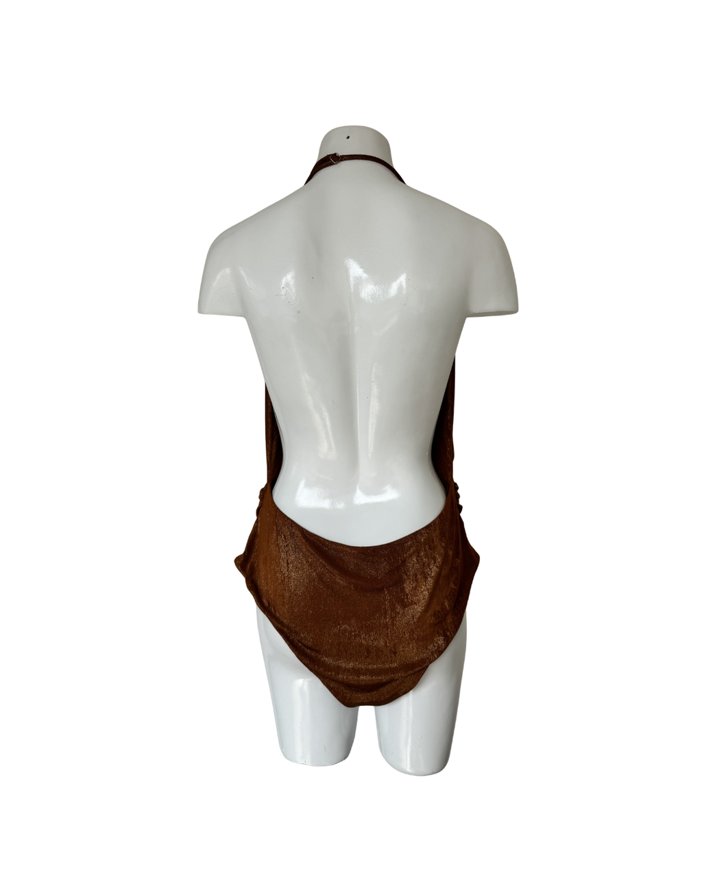 Body sin mangas color cobre - Zara