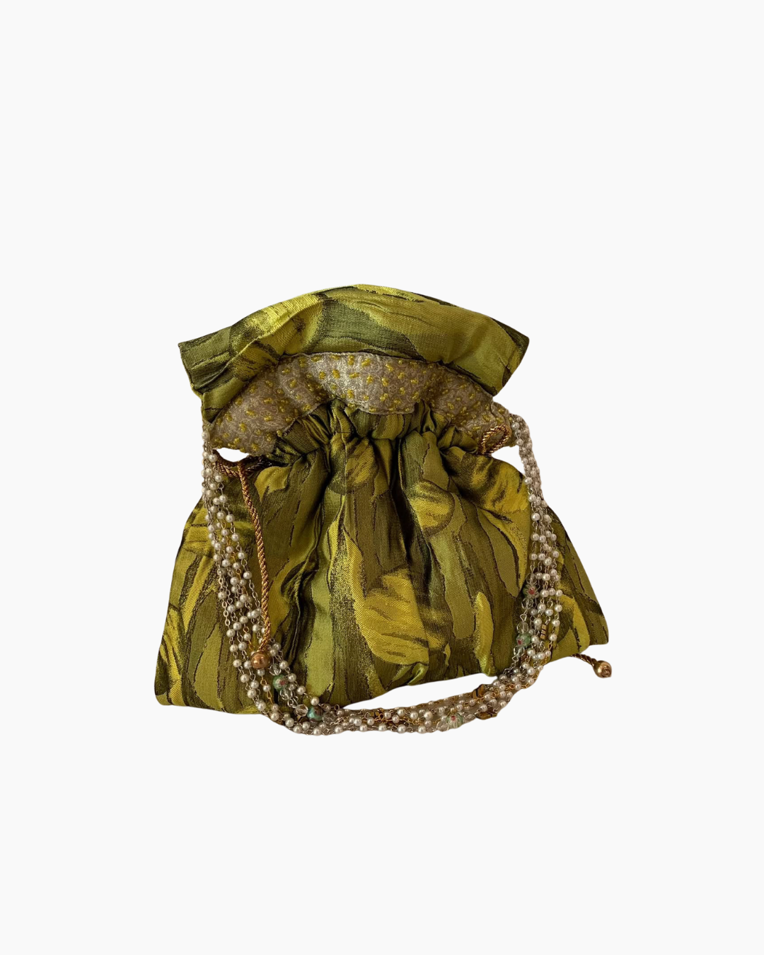 Cartera de mano de tela Carolina Tola