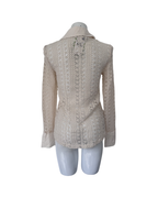 Camisa crochet hueso - Mango