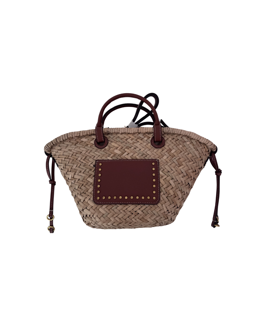 Cartera de paja pequeña Mango