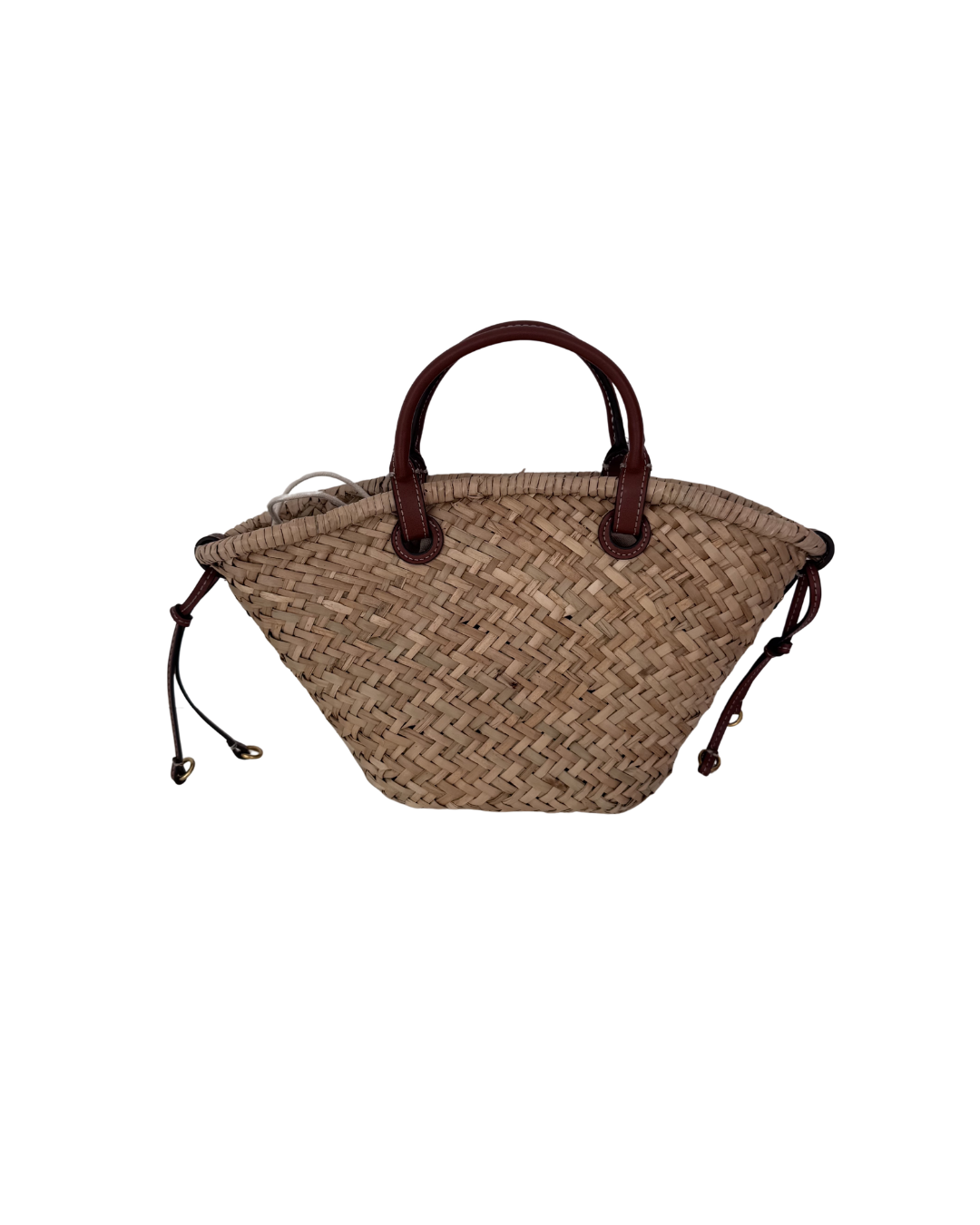 Cartera de paja pequeña Mango