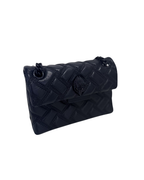 Cartera de cuero Kensington mini negra - Kurt Geiger