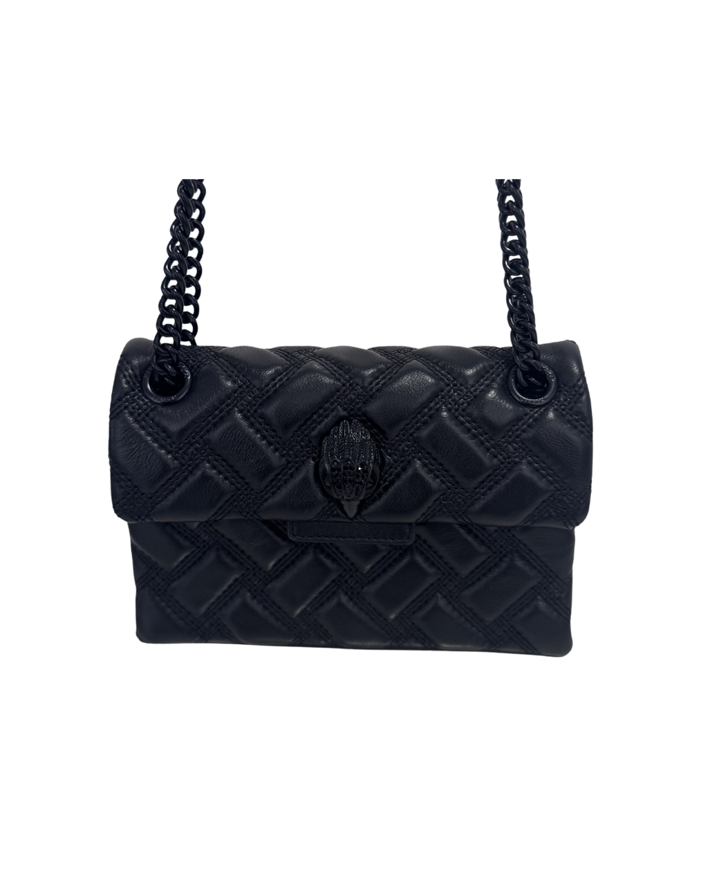 Cartera de cuero Kensington mini negra - Kurt Geiger