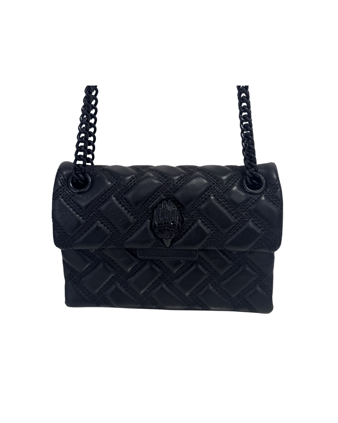 Cartera de cuero Kensington mini negra - Kurt Geiger