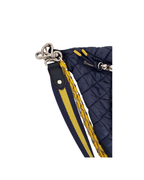 Cartera bandolera azul y amarillo - MZ Wallace