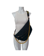 Cartera bandolera azul y amarillo - MZ Wallace
