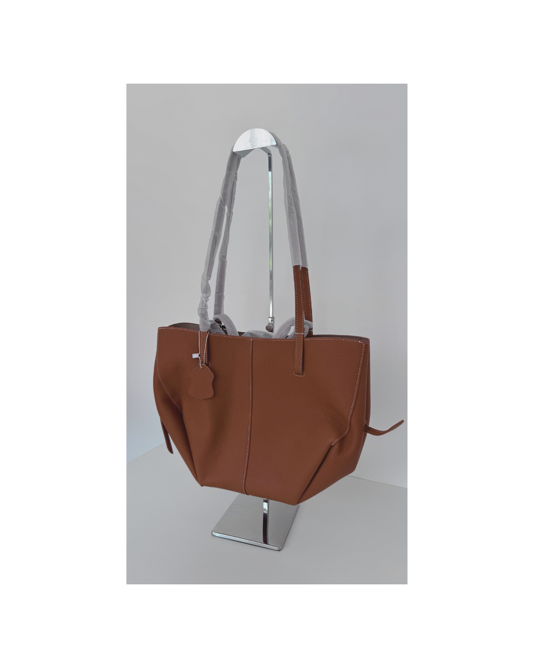 Cartera de cuero marrón - Sin Marca