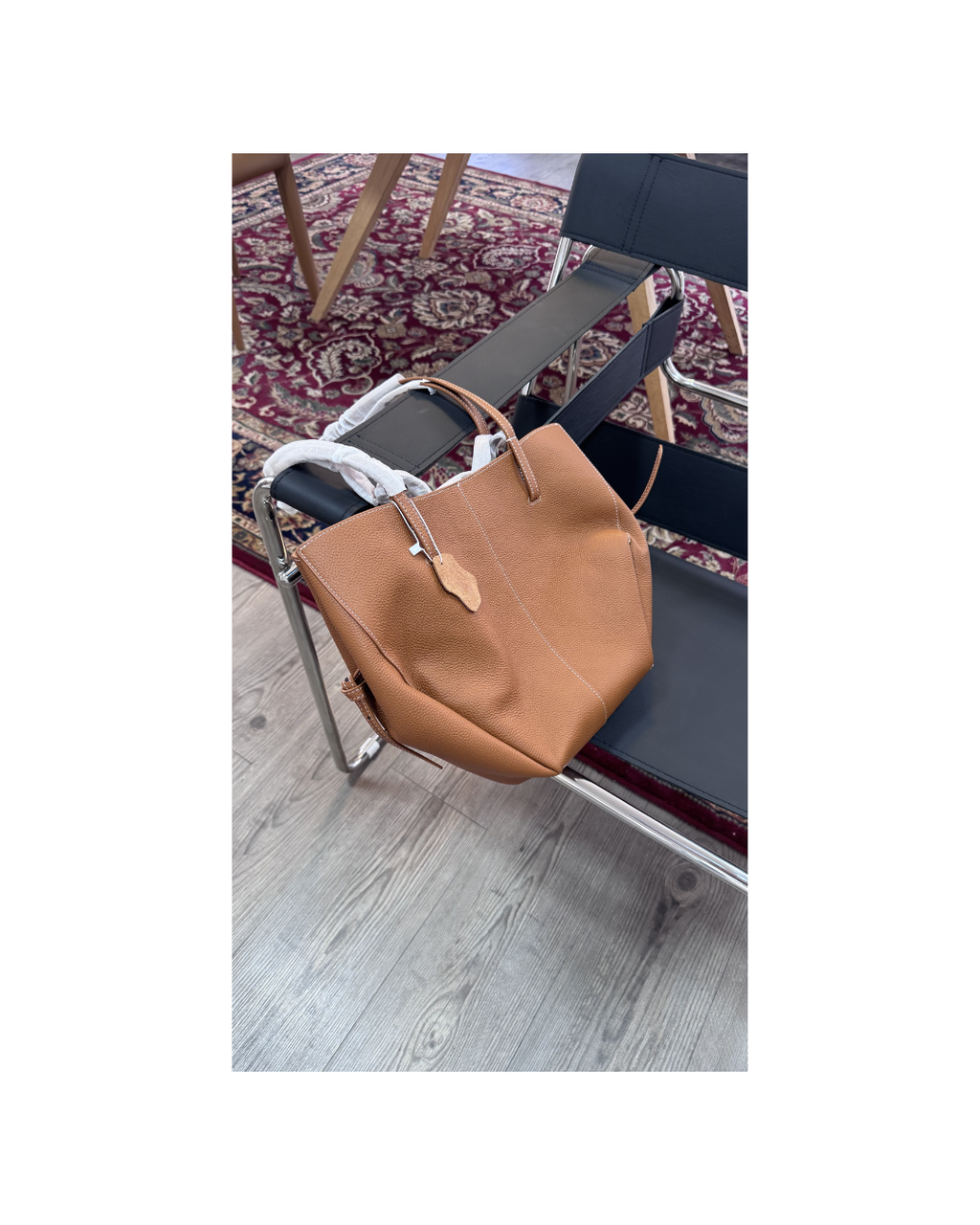 Cartera de cuero marrón - Sin Marca