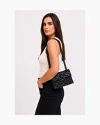 Cartera de cuero Kensington mini negra - Kurt Geiger