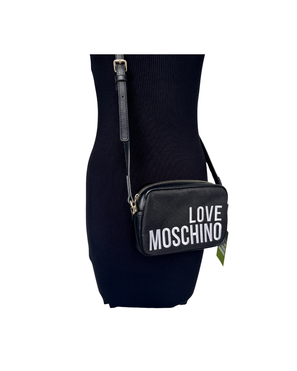 Cartera crossbody negra - Love Moschino