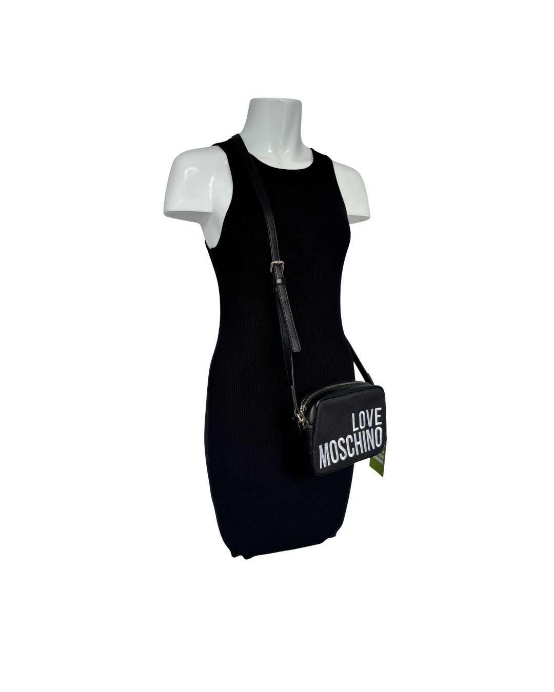 Cartera crossbody negra - Love Moschino