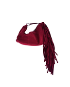 Cartera de gamuza roja - Mango