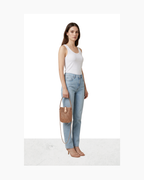 Bolso tejido dorado - Malika