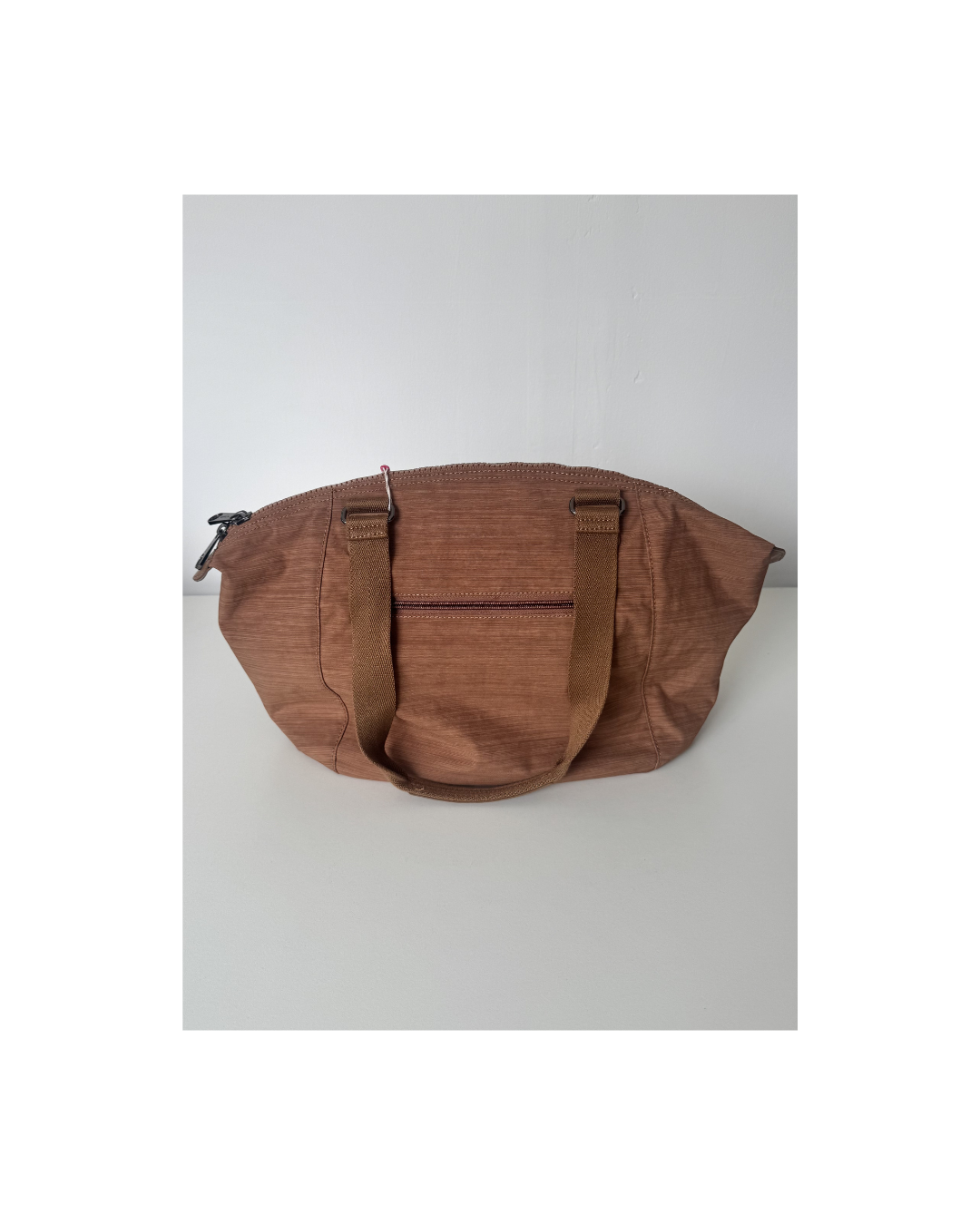Cartera 2 asas de tela camel - Kipling