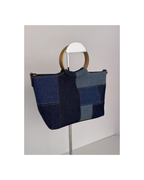 Cartera de mano de jean - Zara