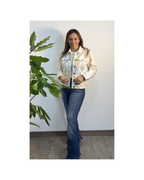 Casaca denim multicolor - Pilcro