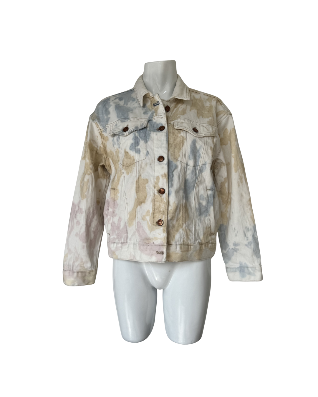 Casaca denim multicolor - Pilcro