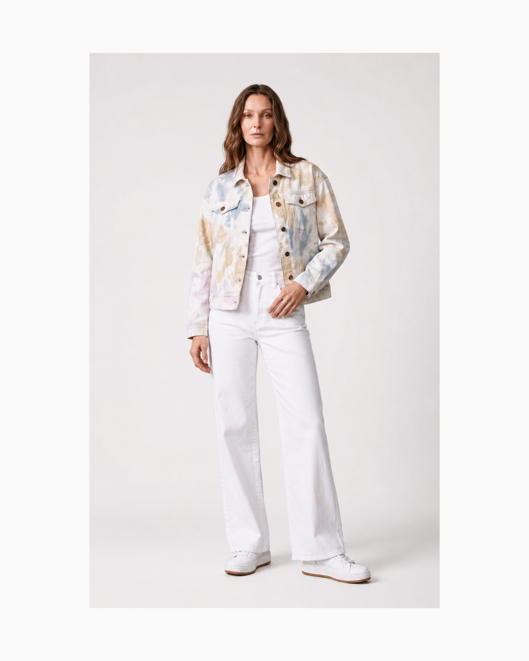 Casaca denim multicolor - Pilcro