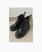 Botines caña alta negros - Dr Martens
