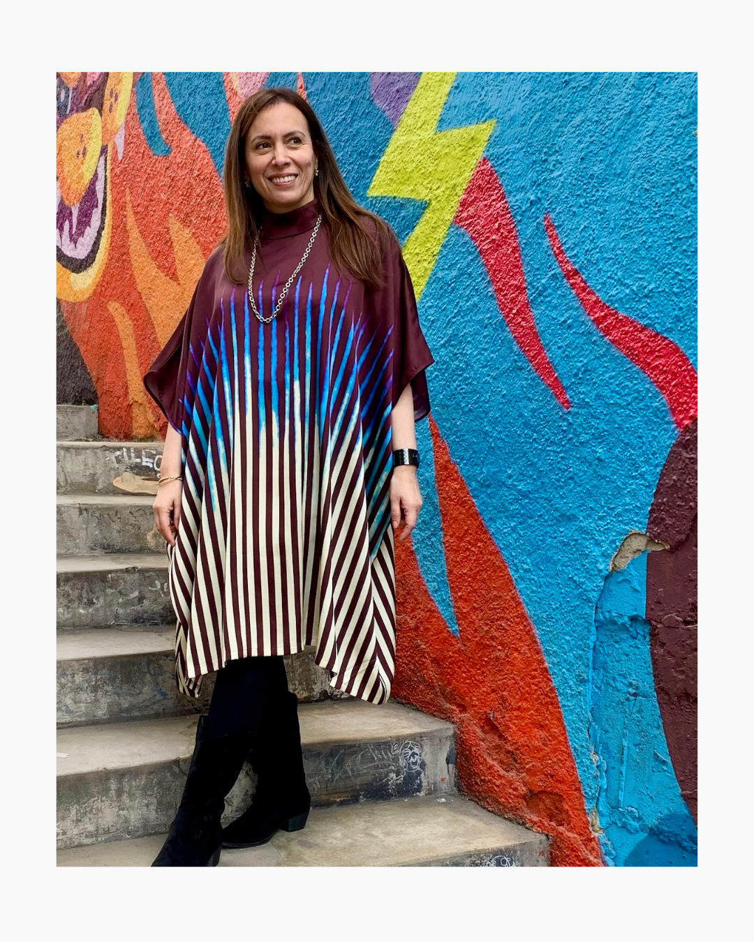Vestido de seda estilo túnica - Essentiel Antwerp