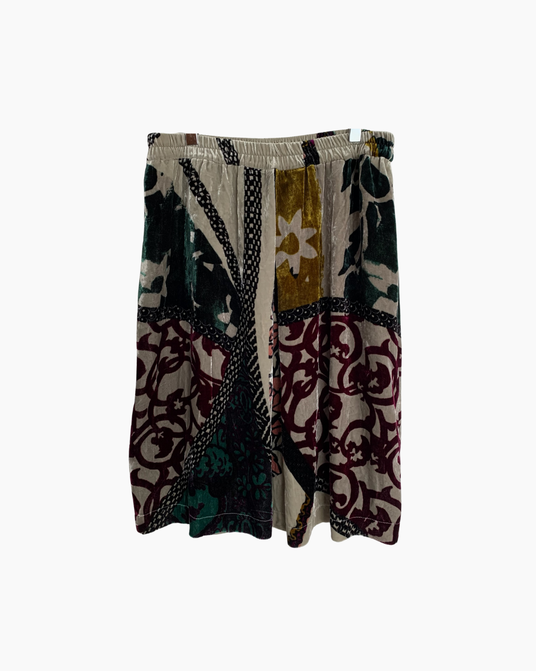 Falda corta terciopelo multicolor - Etro