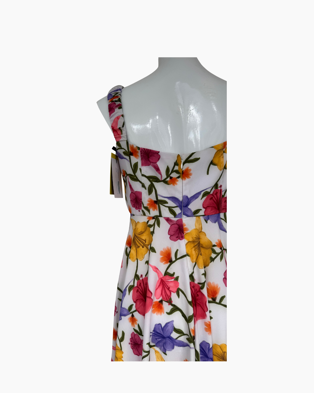 Vestido midi sin mangas floreado - Fasce