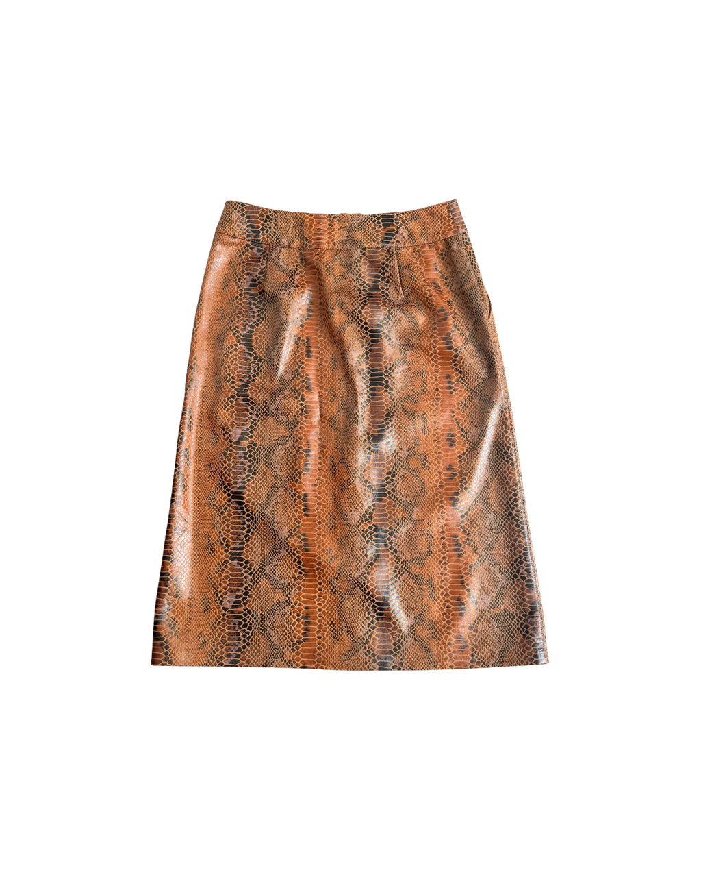 Falda midi animal print - River Island