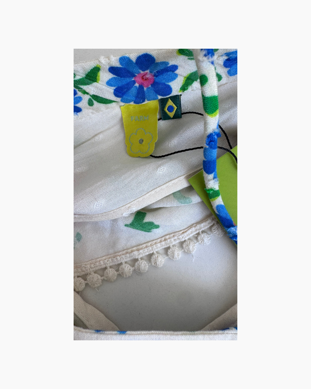Maxivestido multicolor sin mangas - Farm Rio