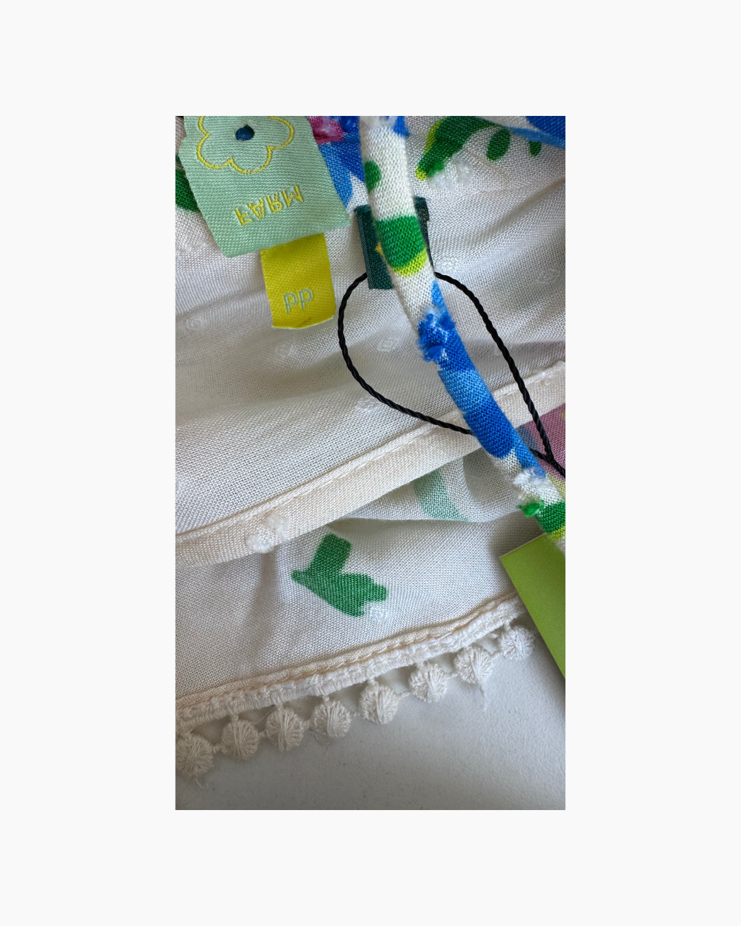 Maxivestido multicolor sin mangas - Farm Rio
