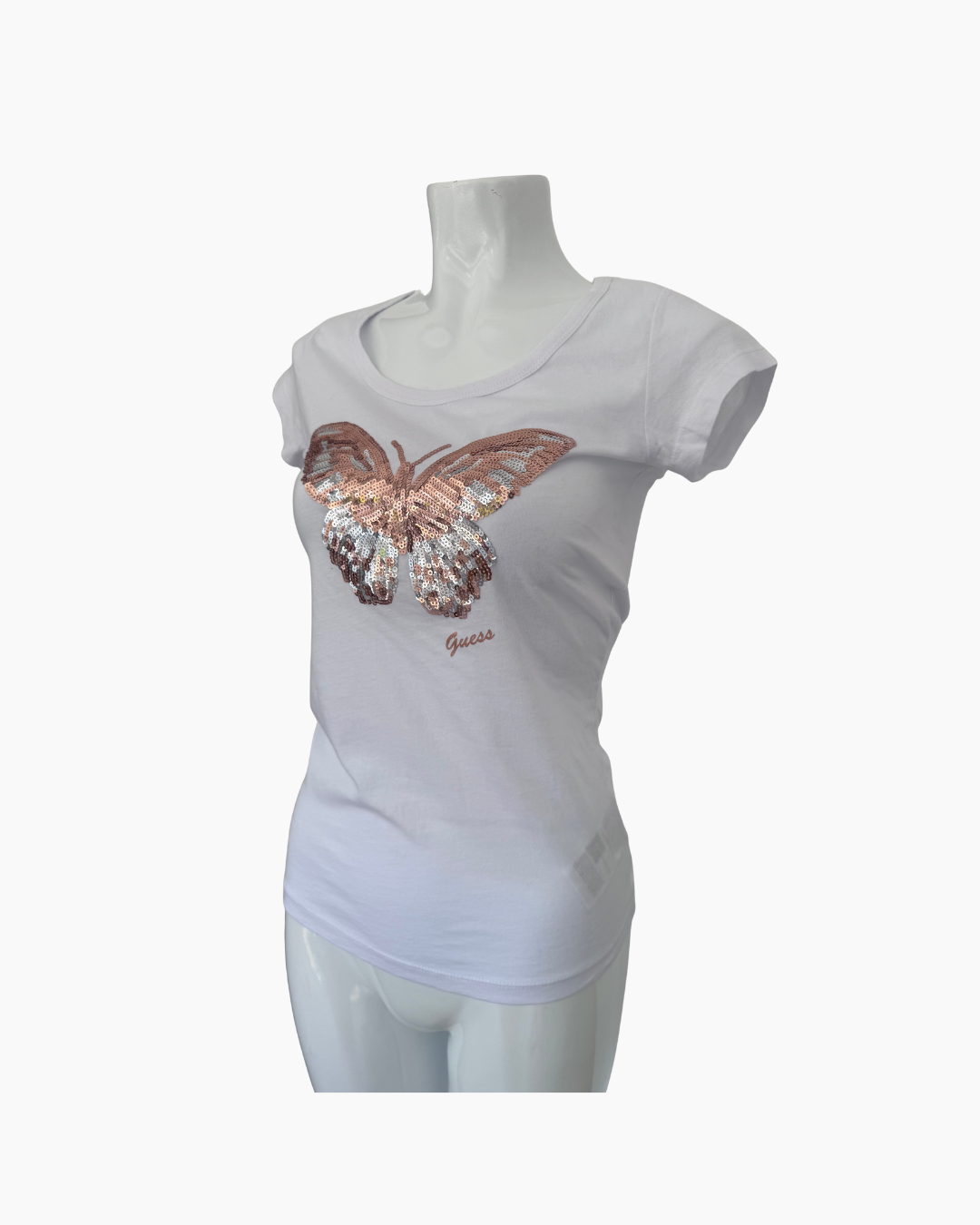 Top blanco manga corta - Guess