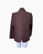 Blazer de cuero marron - JCC