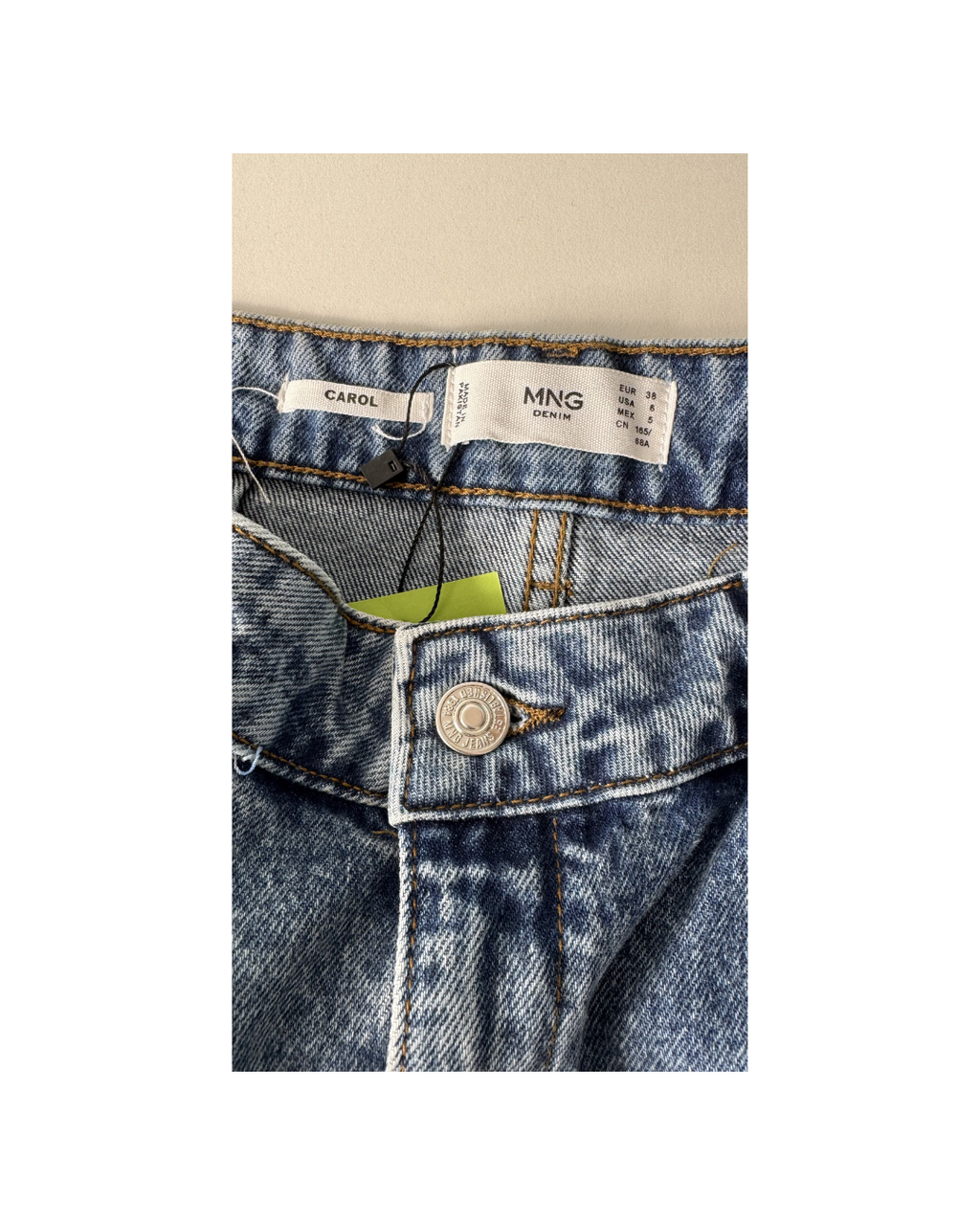 Jean boca ancha celeste - Mango