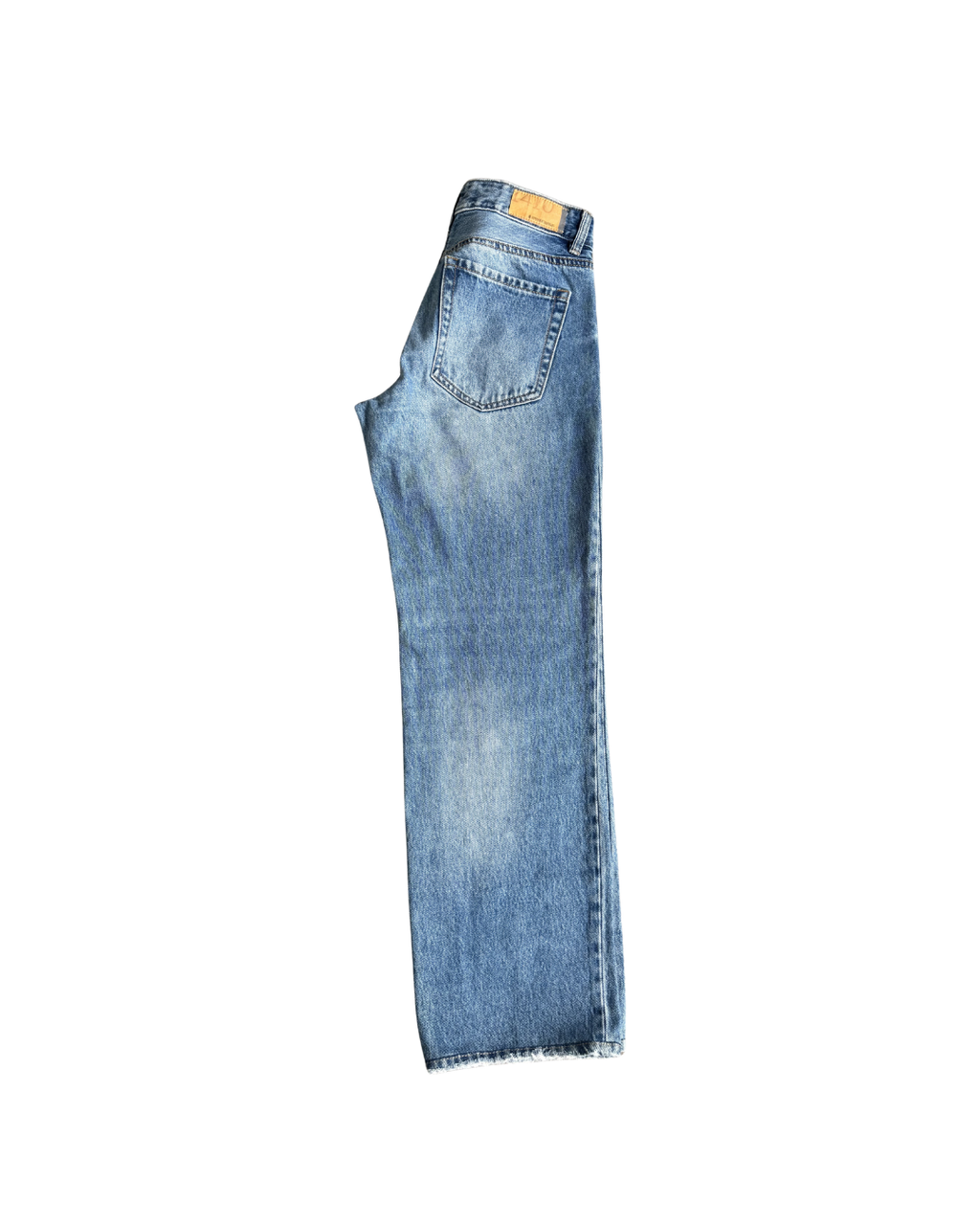 Jean celeste boca recta - Stradivarius