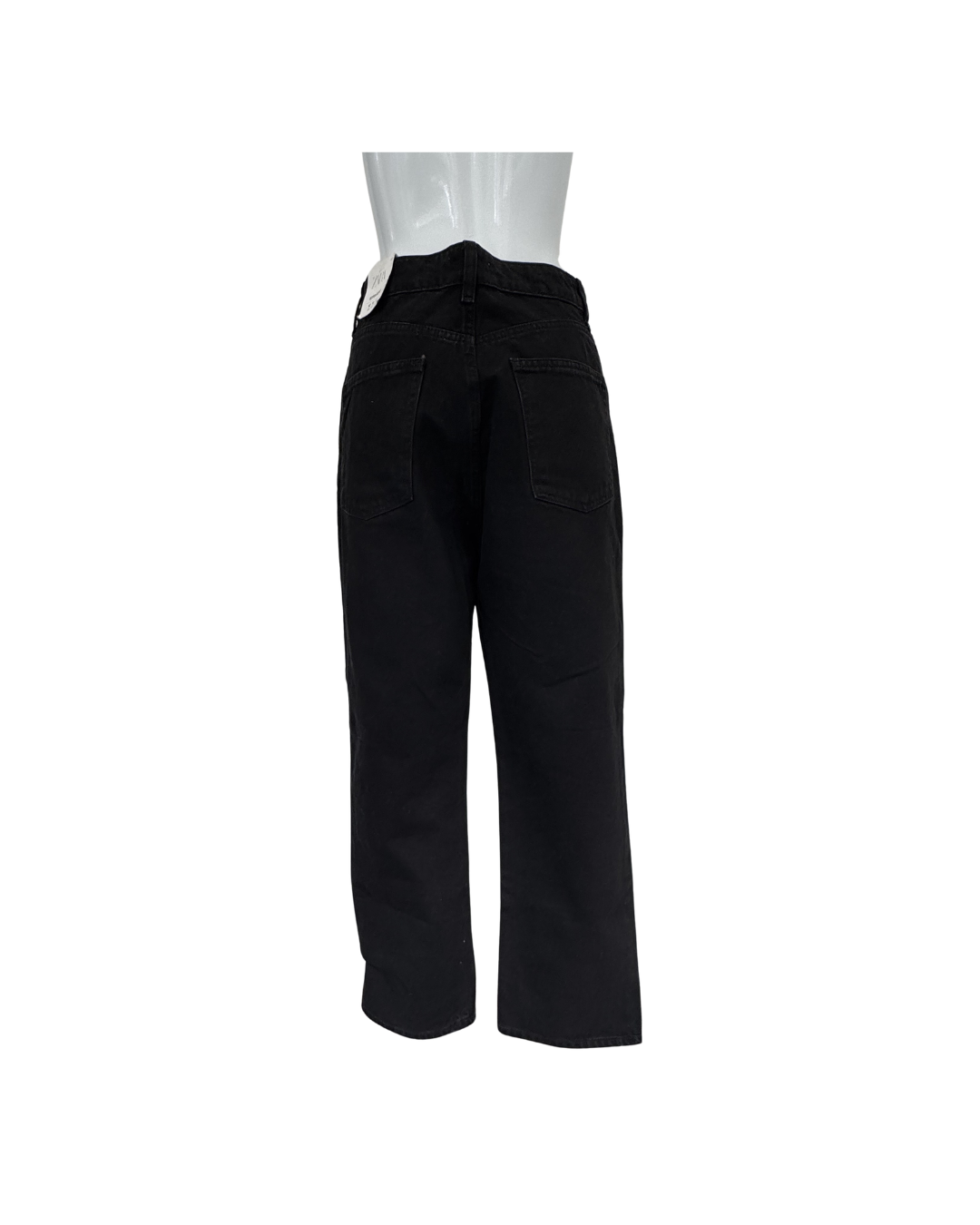 Jean tiro alto negro - Zara