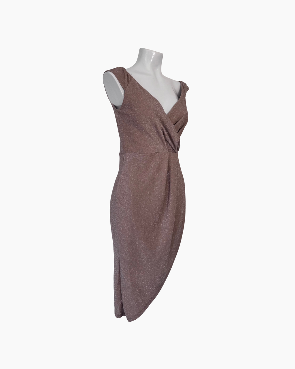 Vestido mini sin mangas rosa - La Matier